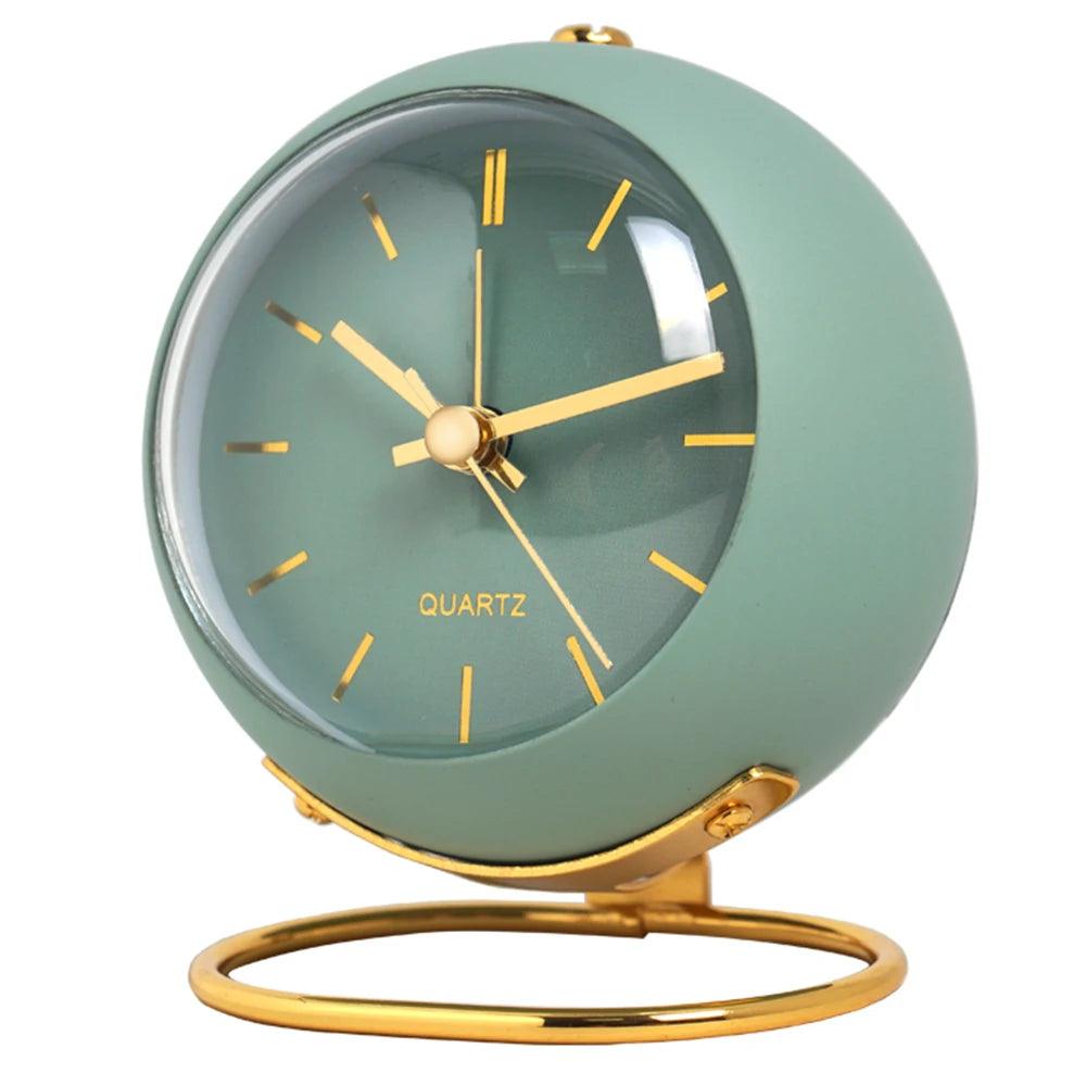 QuietTik - Minimalistische Scandinavische klok met stil quartz-uurwerk