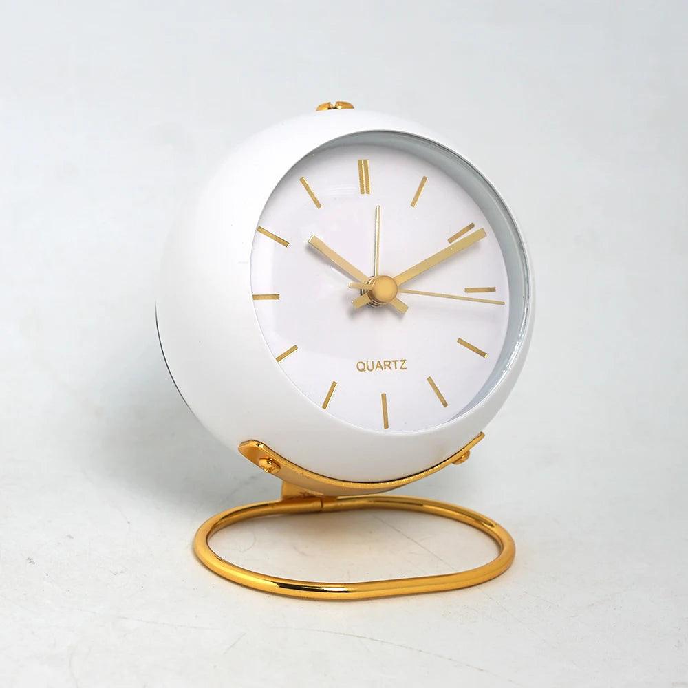 QuietTik - Minimalistische Scandinavische klok met stil quartz-uurwerk