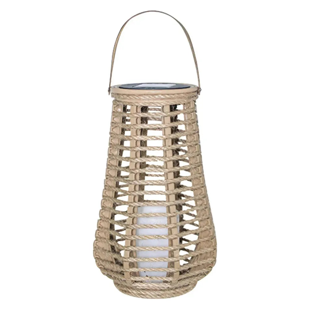 SolarGlow - Lantaarn op zonne-energie voor elegante buitenverlichting en warmte