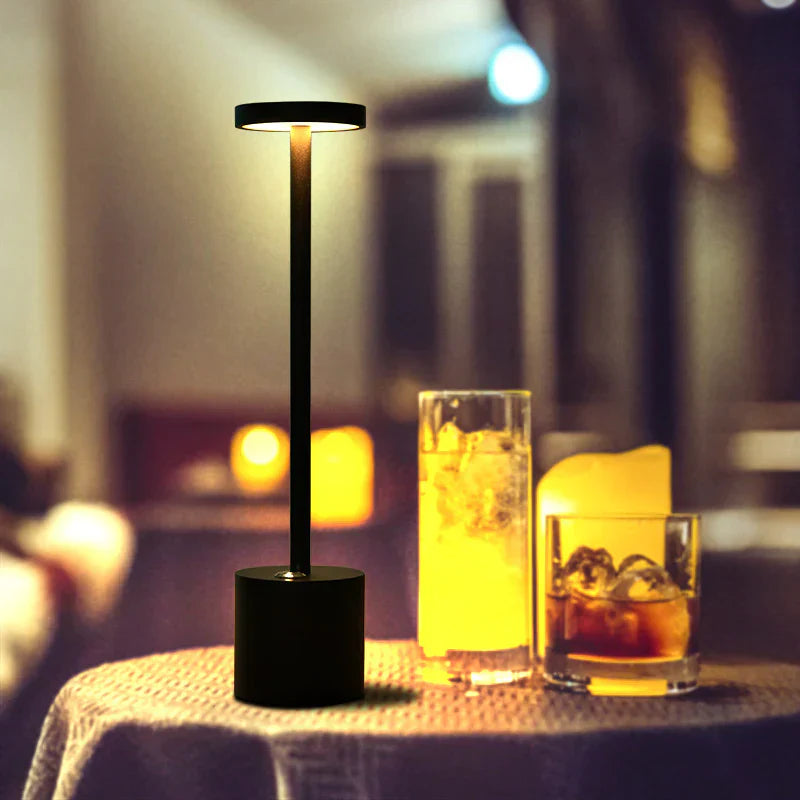 CandleLight - Elegante draadloze LED-lamp met slimme aanraakbediening voor een warme sfeer