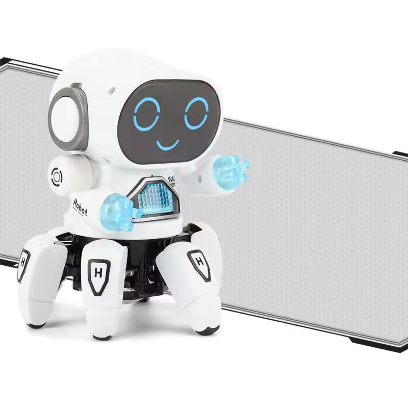 RoboDance - Interactieve zingende en dansende robot met led-lampjes en afstandsbediening