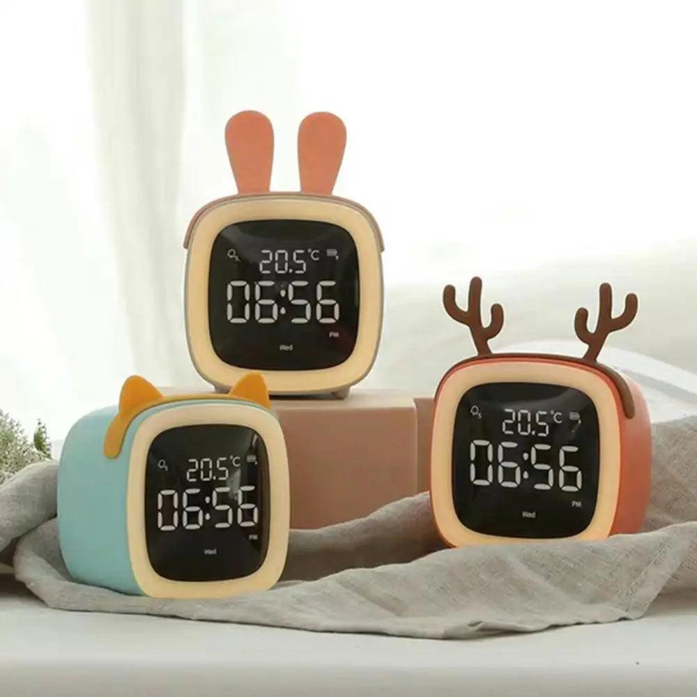 CuddleClock - Speelse digitale klok met LED-display en minutenlichttimer