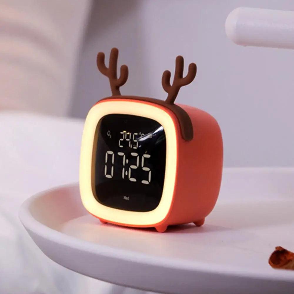 CuddleClock - Speelse digitale klok met LED-display en minutenlichttimer
