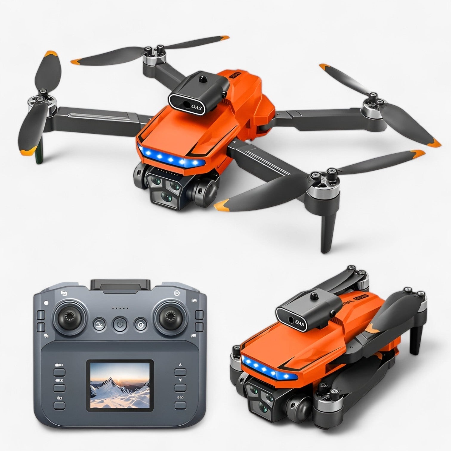 SkyAura - Hoogwaardige drone met 8K-camera en obstakelvermijding voor soepel vliegen