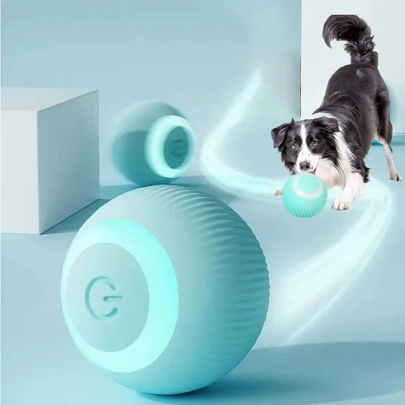 SmartPlay - Elektrische kattenspeelbal met slimme standen en eenvoudige oplaadindicatoren