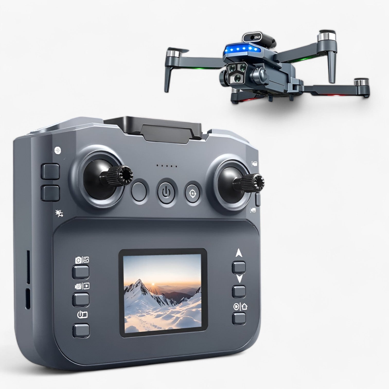 SkyAura - Hoogwaardige drone met 8K-camera en obstakelvermijding voor soepel vliegen