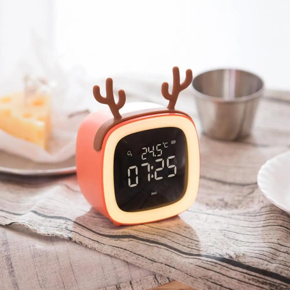 CuddleClock - Speelse digitale klok met LED-display en minutenlichttimer
