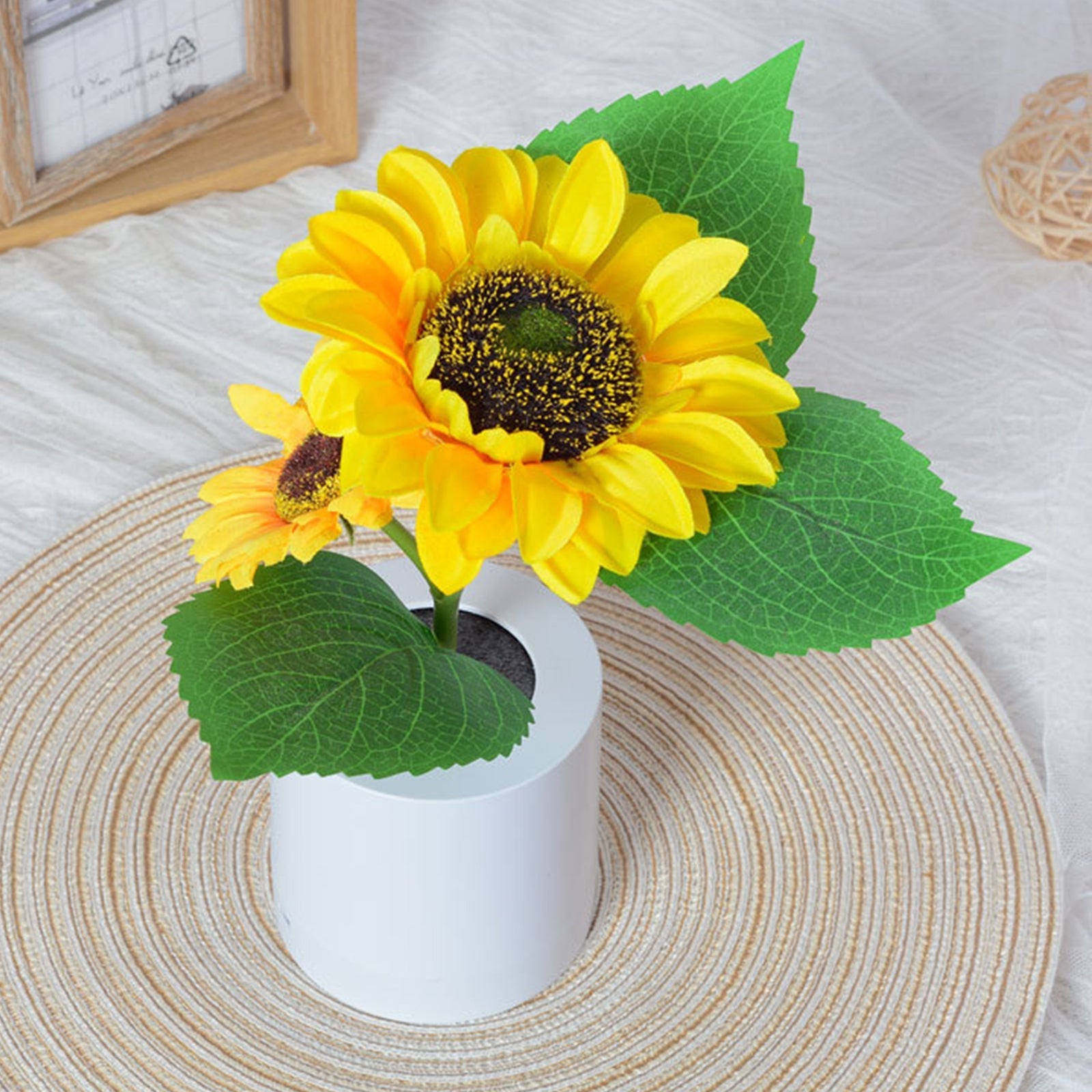 ColorGlow - Draadloze zonnebloemlamp voor een levendige sfeer