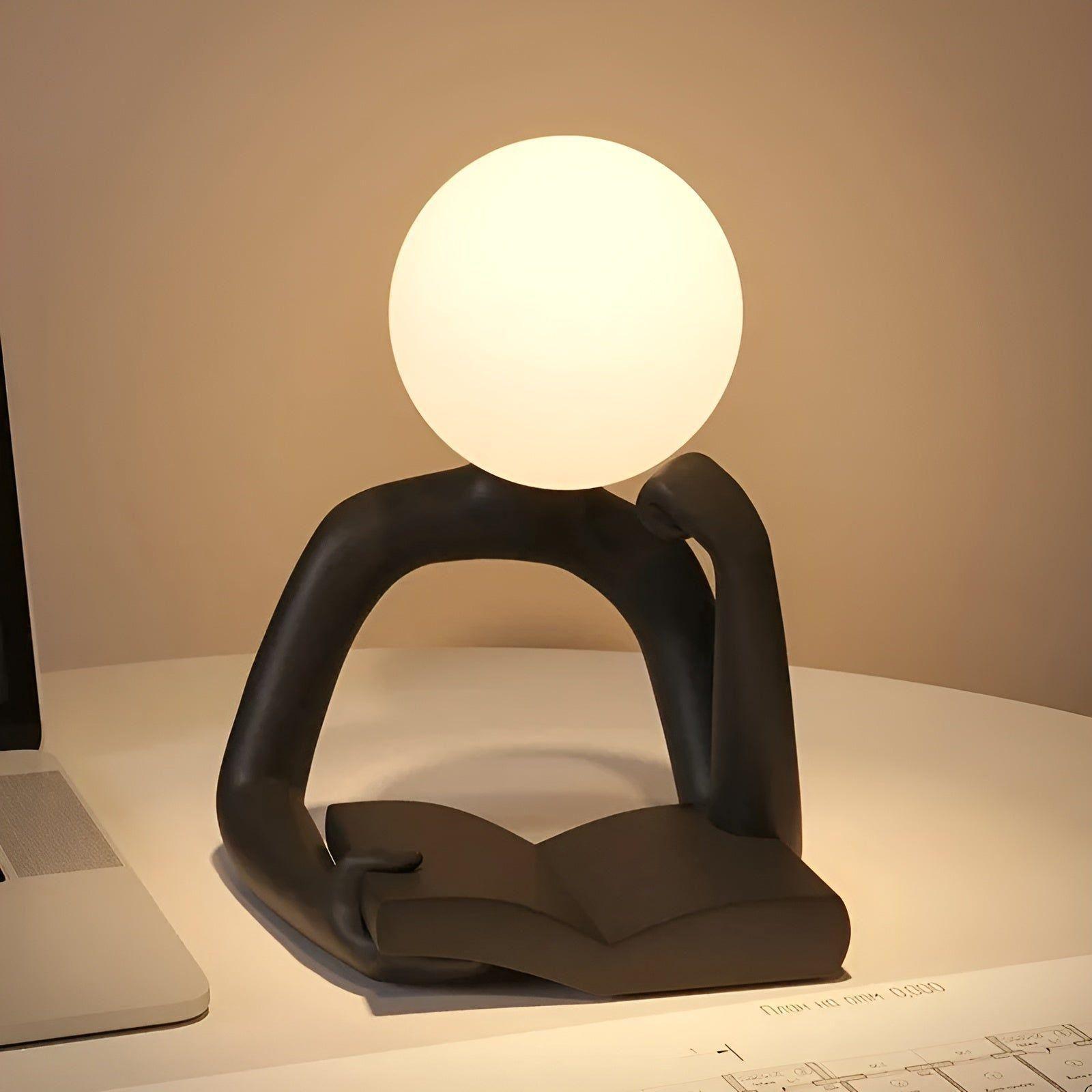 LumiSculpt - Strakke moderne tafellamp met abstract design