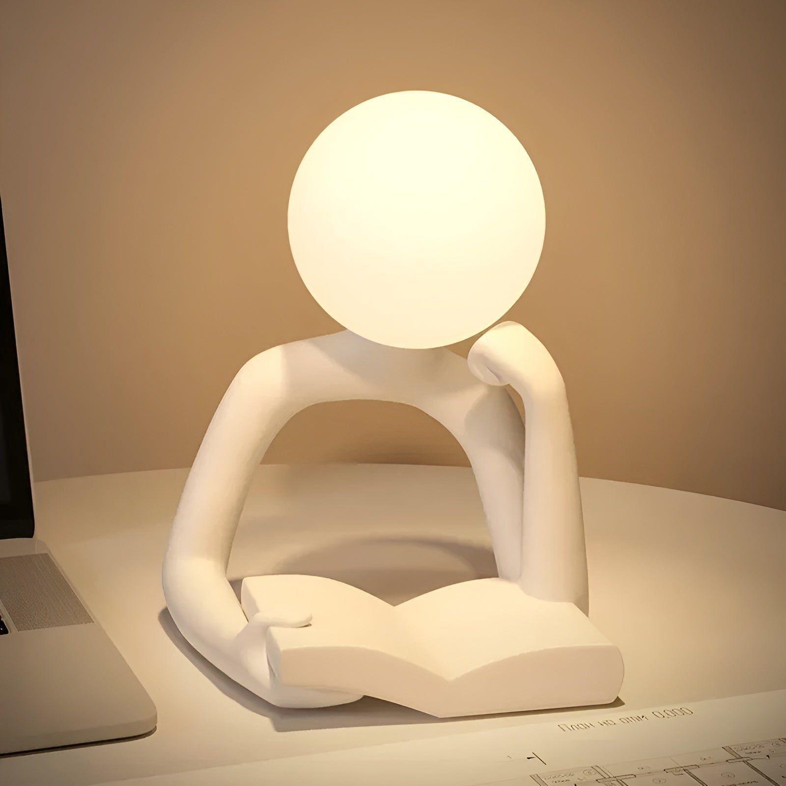 LumiSculpt - Strakke moderne tafellamp met abstract design