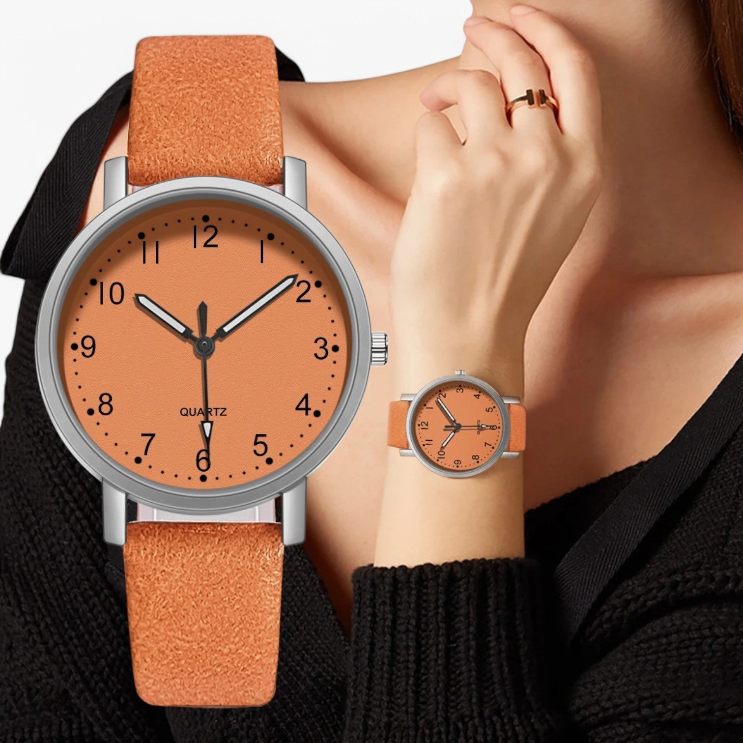 Mia – Stijlvol polshorloge met klassiek design en strakke band