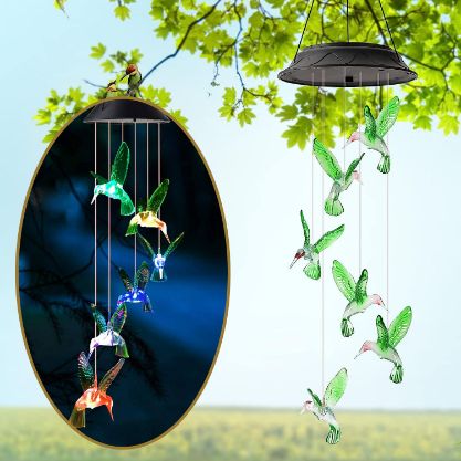 SolarWing - Zonne-energie tuinvogels voor sfeer en energiezuinige verlichting