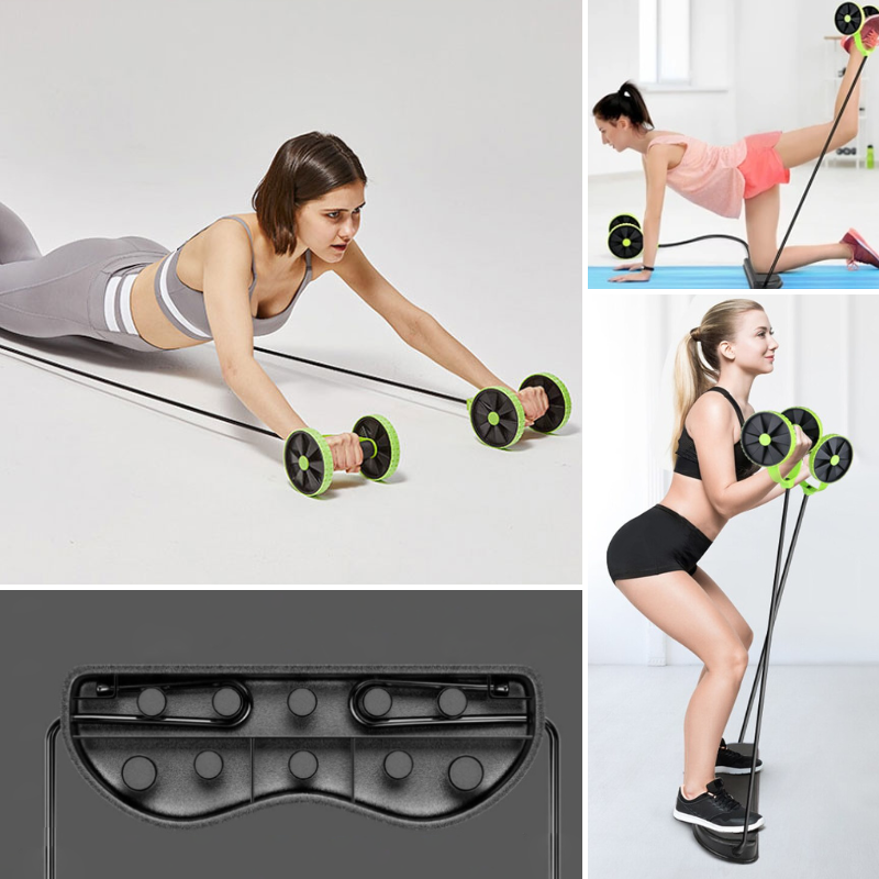 FitRoll - Multifunctionele fitnessroller met instelbare intensiteit
