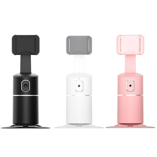 FocusPro - 360° roterende smartphonehouder met AI-tracking voor moeiteloze video-opnames