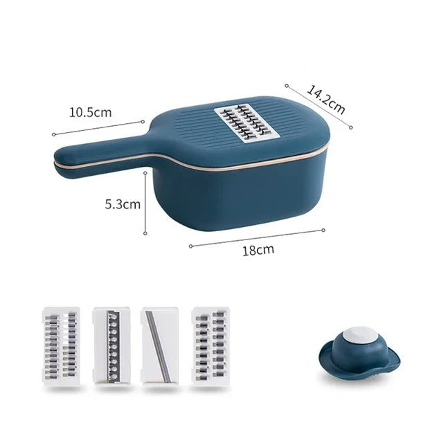 QuickSlice - Multifunctionele Mandoline Snijder voor het snijden en raspen van groenten