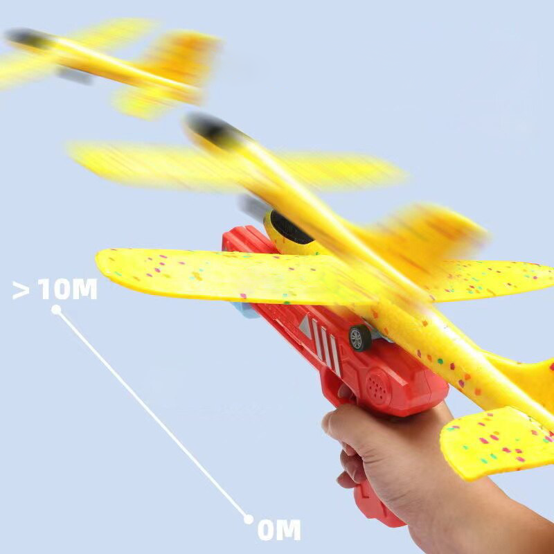 TurboFlyer - Vliegtuig Launcher Gun speelgoed voor kinderen leuke speeltijd avonturen