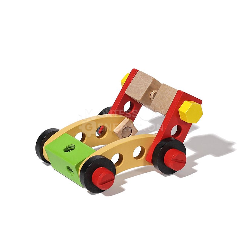 SkillCraft - Educatieve houten gereedschapsset voor creativiteit en vaardigheidsontwikkeling