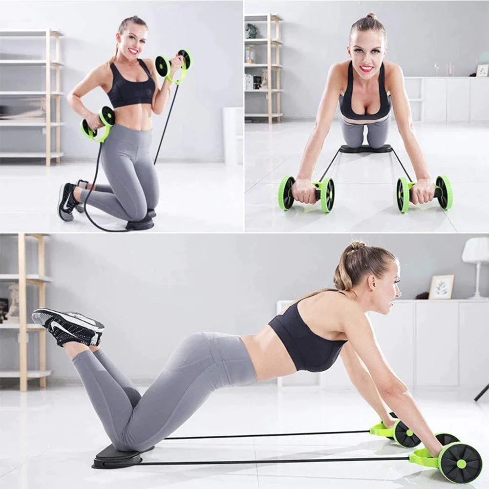 FitRoll - Multifunctionele fitnessroller met instelbare intensiteit